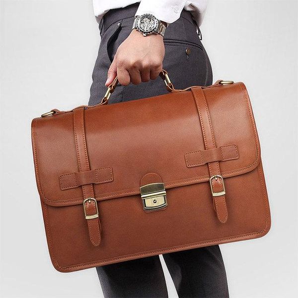 luxury designer leather briefcase mans male genuine business bag brown lapfor notebooks briefcases
luxury designer leather briefcase mans male genuine business bag brown lapfor notebooks briefcases
