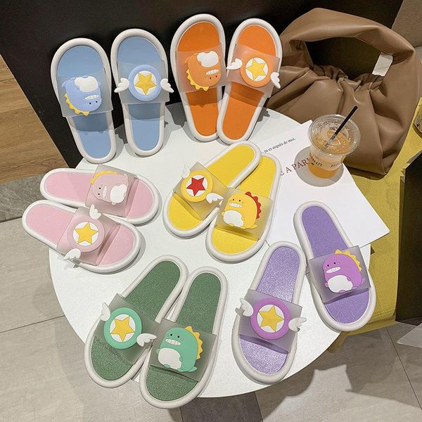 slippers indoor female summer household bathroom shower cute cartoon dinosaur cool men wear non-slip, Black
slippers indoor female summer household bathroom shower cute cartoon dinosaur cool men wear non-slip, Black