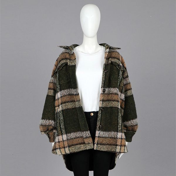 coats winter women long plaid oversized wool coat turn-down collar drop shoulder mohair overcoat padded cotton p-207, Tan;black
coats winter women long plaid oversized wool coat turn-down collar drop shoulder mohair overcoat padded cotton p-207, Tan;black