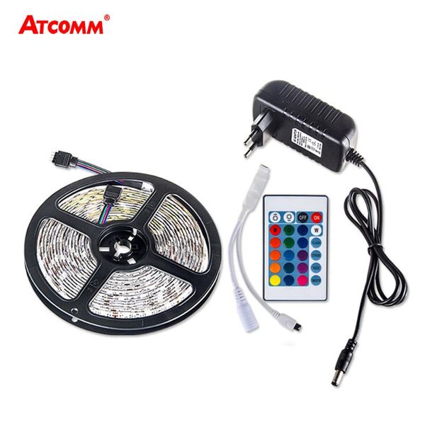 strip light 5m 60leds/m aquarium illumination decor fita tape with 24 key remote controller 12v 3a power supply strips led
strip light 5m 60leds/m aquarium illumination decor fita tape with 24 key remote controller 12v 3a power supply strips led