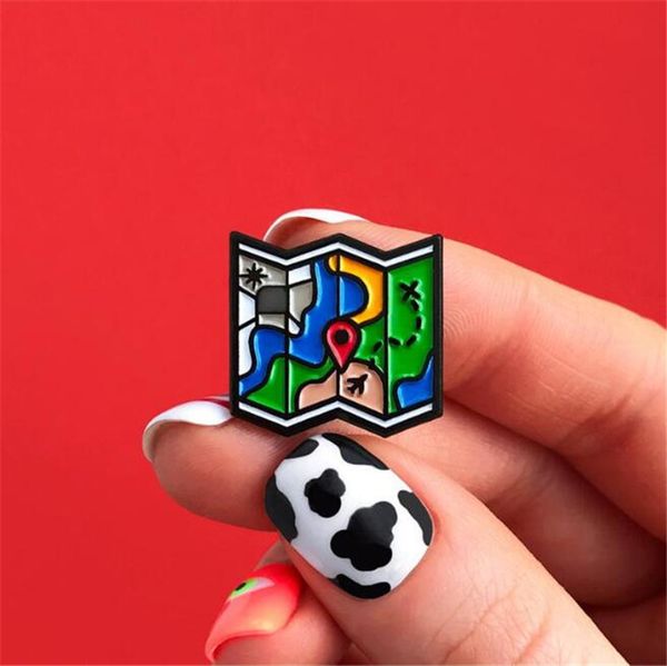 airport map metal brooch pins eco enamel cartoon funny brooches for girls gift jewelry badges bag clothes denim shirt pin, Gray
airport map metal brooch pins eco enamel cartoon funny brooches for girls gift jewelry badges bag clothes denim shirt pin, Gray