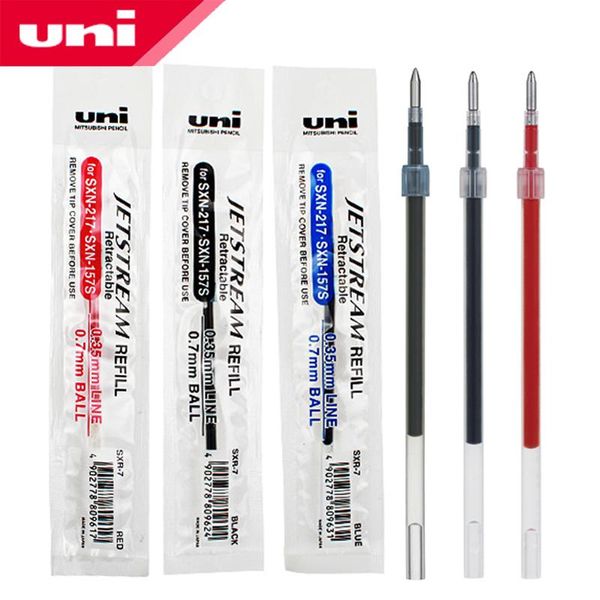 pcs/lot mitsubishi uni sxr-7 jetstream series smooth ballpoint pen refill 0.7mm for sxn-217 gel pens, Blue;orange
pcs/lot mitsubishi uni sxr-7 jetstream series smooth ballpoint pen refill 0.7mm for sxn-217 gel pens, Blue;orange