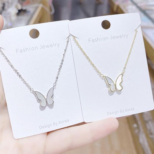 chains necklace white shell butterfly clavicle chain female short ornament wholesale, Silver
chains necklace white shell butterfly clavicle chain female short ornament wholesale, Silver