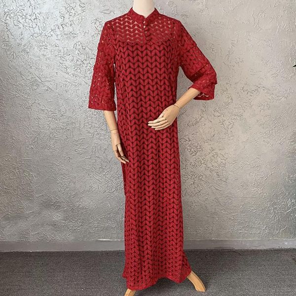 piece sets and lining african lace long maxi dress 2021 spring autumn muslim fashion designer robe abaya dresses vestidos casual, Black;gray
piece sets and lining african lace long maxi dress 2021 spring autumn muslim fashion designer robe abaya dresses vestidos casual, Black;gray