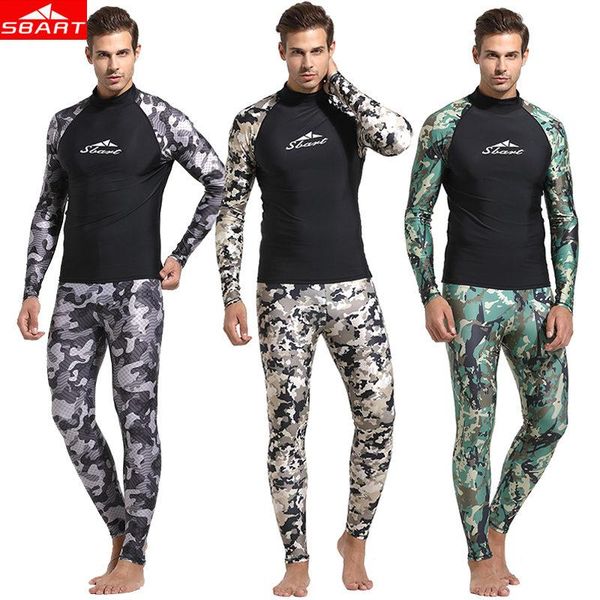 one-piece suits sbart camouflage men rashguard shirt pant 2 piece long sleeve uv swimming surfing swimsuit plus 3xl windsurf bathing
one-piece suits sbart camouflage men rashguard shirt pant 2 piece long sleeve uv swimming surfing swimsuit plus 3xl windsurf bathing