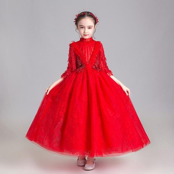 girl's dresses gorgeous lace kids birthday princess prom party long dress for girls children bridesmaid first communion girl, Red;yellow
girl's dresses gorgeous lace kids birthday princess prom party long dress for girls children bridesmaid first communion girl, Red;yellow