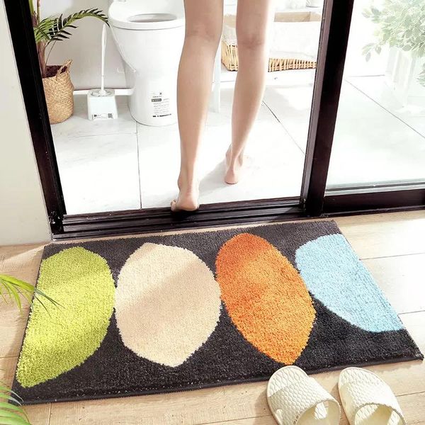 bath mats simple design soft flocking bathroom carpet 1pcs water absorbent hallway mat non-slip doorway bedroom floor rug washsble
bath mats simple design soft flocking bathroom carpet 1pcs water absorbent hallway mat non-slip doorway bedroom floor rug washsble