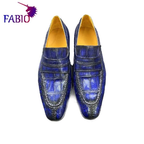 crocodile skin shoes for men dress dinner leather with large soles, Black 
crocodile skin shoes for men dress dinner leather with large soles, Black
