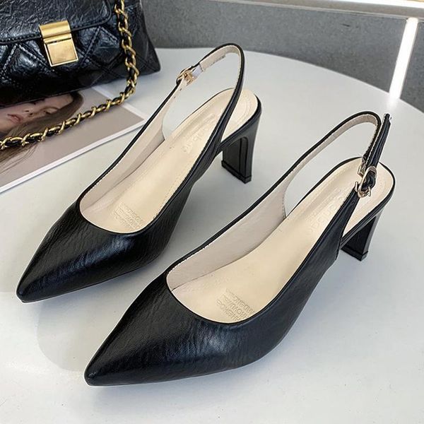 spring women heel shoes fashion pumps slip on pointed toes buckle thick high heels work black beige dress
spring women heel shoes fashion pumps slip on pointed toes buckle thick high heels work black beige dress