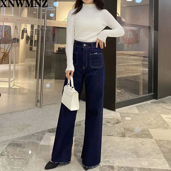 2011xnwmnz za women fashion premium patch pocket marine straight jeans ladies vintage high-waist jeans female trousers girls pants, Blue
2011xnwmnz za women fashion premium patch pocket marine straight jeans ladies vintage high-waist jeans female trousers girls pants, Blue