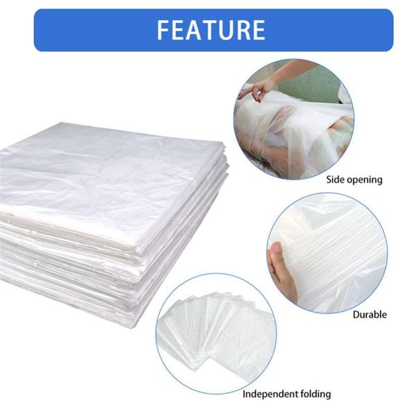 party favor 50/100 pcs wedigout plastic sheeting for body wrap used inside a far infrared sauna blanket 47" x 82" pvc pack
party favor 50/100 pcs wedigout plastic sheeting for body wrap used inside a far infrared sauna blanket 47" x 82" pvc pack