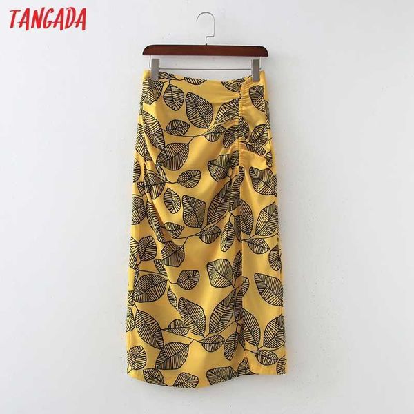 tangada women leaves pleated midi skirt faldas mujer vintage side zipper office ladies chic mid calf skirts 1d298 210609, Black
tangada women leaves pleated midi skirt faldas mujer vintage side zipper office ladies chic mid calf skirts 1d298 210609, Black