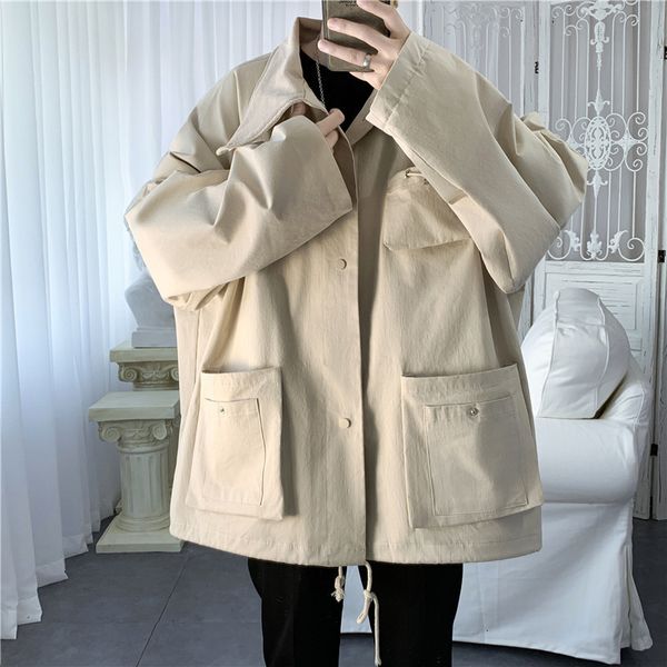 wonder tooling jacket solid casual multi-pocket streetwear wild loose hip-hop bomber 210510, Black;brown
wonder tooling jacket solid casual multi-pocket streetwear wild loose hip-hop bomber 210510, Black;brown
