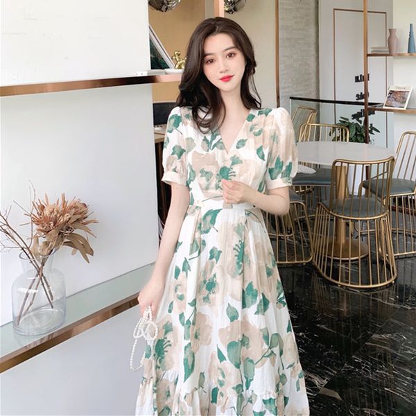 2021 summer hepburn wind can salt sweet long skirt ankle fairy broken chiffon s female, White
2021 summer hepburn wind can salt sweet long skirt ankle fairy broken chiffon s female, White
