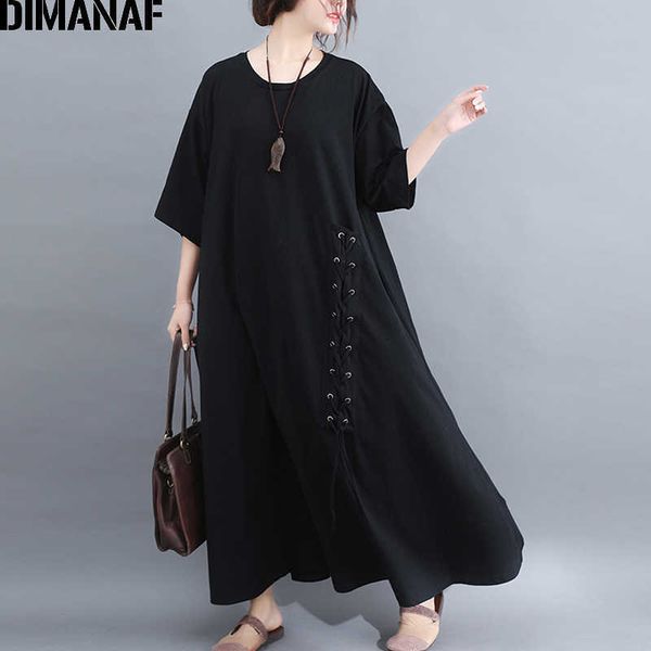 plus size women maxi dress summer sundress cotton female lady vestidos loose basic big long casual solid 210531, Black;gray
plus size women maxi dress summer sundress cotton female lady vestidos loose basic big long casual solid 210531, Black;gray