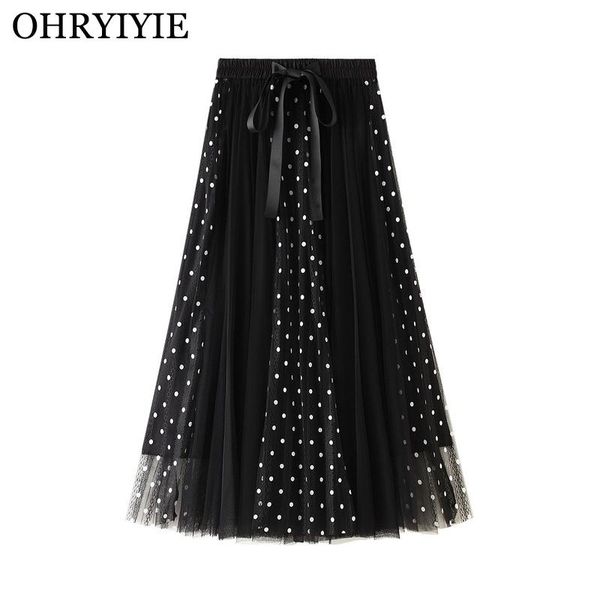 skirts ohryiyie black polka dot midi long skirt women 2021 spring summer casual elastic high waist tulle female bow a-line
skirts ohryiyie black polka dot midi long skirt women 2021 spring summer casual elastic high waist tulle female bow a-line