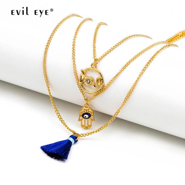 pendant necklaces evil eye fatima hamsa hand tassel necklace women girls fashion jewelry gold color long chain layered ey2769, Silver
pendant necklaces evil eye fatima hamsa hand tassel necklace women girls fashion jewelry gold color long chain layered ey2769, Silver