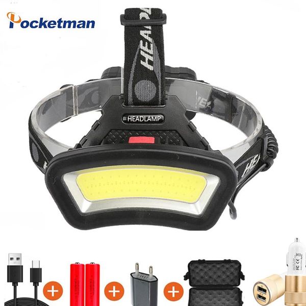 headlamps 30000lm usb rechargeable led headlamp long lighting distance wide angle cob head light lantern use 2*18650 for outdoor
headlamps 30000lm usb rechargeable led headlamp long lighting distance wide angle cob head light lantern use 2*18650 for outdoor