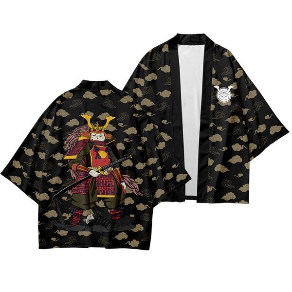 summer cat warrior printed japanese style samurai kimono pants suit streetwear men women cardigan japan harajuku clothes ethnic clothing, Red
summer cat warrior printed japanese style samurai kimono pants suit streetwear men women cardigan japan harajuku clothes ethnic clothing, Red