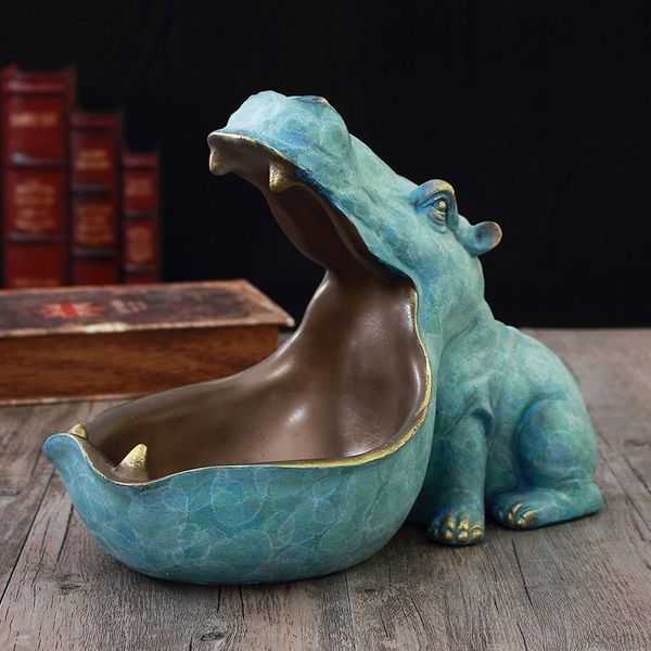 decorative objects & figurines resin hippo statue key candy container decoration home table accessories deskremote storage box tray rack
decorative objects & figurines resin hippo statue key candy container decoration home table accessories deskremote storage box tray rack