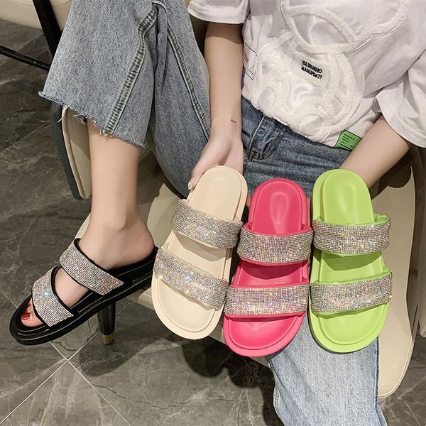slippers women summer flat shoes female slides candy colors low pantofle platform 2021 pu rubber, Black
slippers women summer flat shoes female slides candy colors low pantofle platform 2021 pu rubber, Black