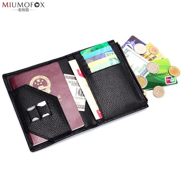 card holders 2021 red cow leather solid holder passport cover credit for man women travel wallet book id more cards case zipper, Brown;gray
card holders 2021 red cow leather solid holder passport cover credit for man women travel wallet book id more cards case zipper, Brown;gray
