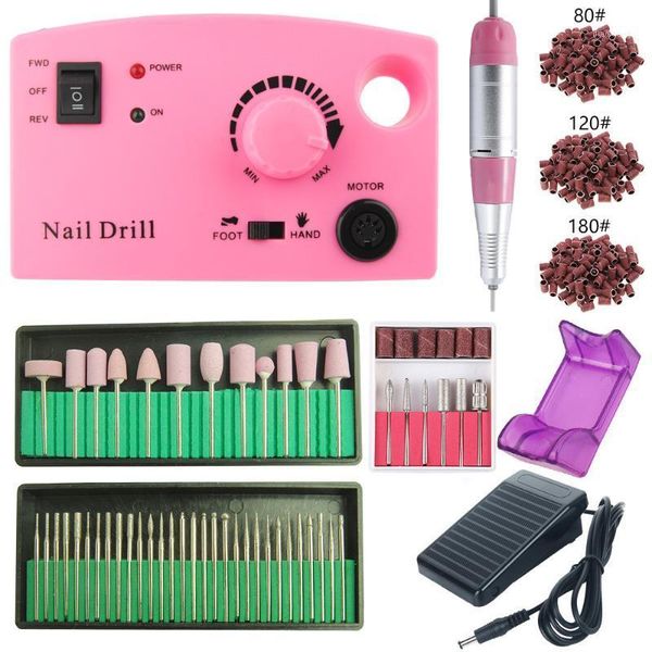 rpm electric nail drill machine kit manicure pedicure tip polishing file strong equipment gel remover set1
rpm electric nail drill machine kit manicure pedicure tip polishing file strong equipment gel remover set1