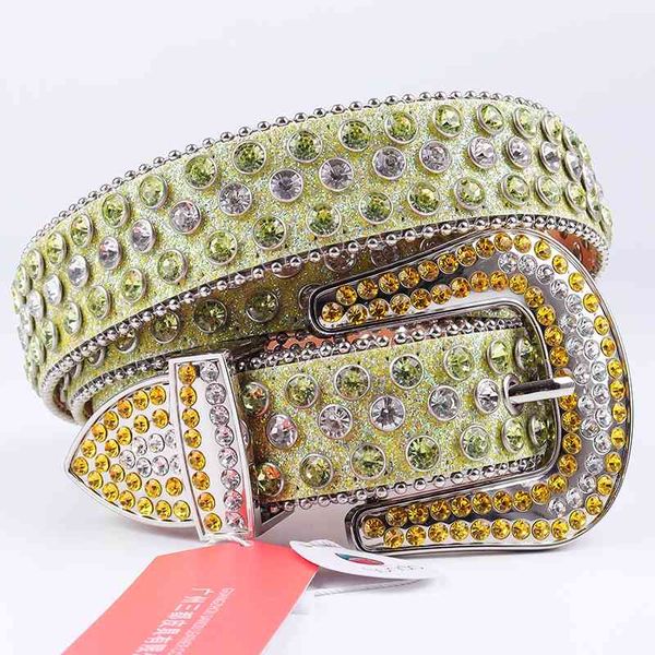 designer belts 2023 new green rhinestone belt exquisite crystal leather belt bling diamonds studded belts for woman man cinturones para, Silver
designer belts 2023 new green rhinestone belt exquisite crystal leather belt bling diamonds studded belts for woman man cinturones para, Silver