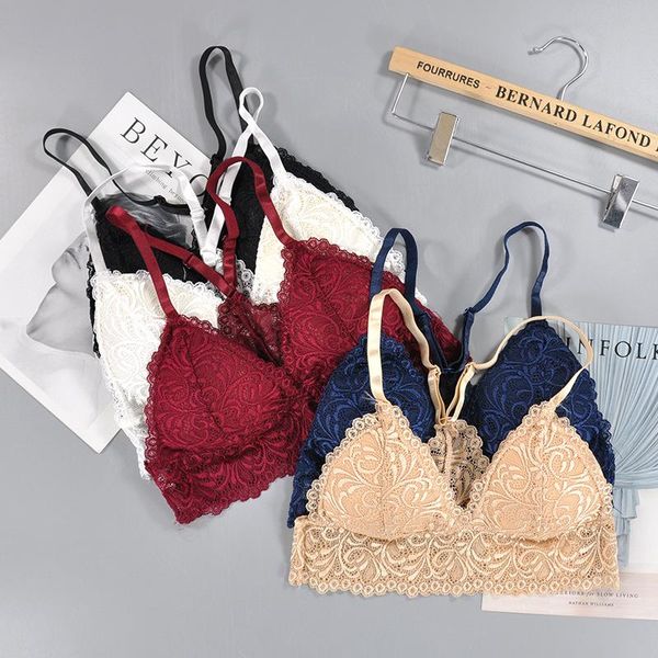 bustiers & corsets thin lace french beautiful back triangle bra women's tube wrapped chest without steel ring comfortable underwear, Black;white
bustiers & corsets thin lace french beautiful back triangle bra women's tube wrapped chest without steel ring comfortable underwear, Black;white