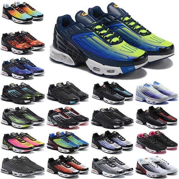 2021 tn plus 3 iii running shoes zapatos triple white black laser blue green fly knit mens womens trainers sneakers sports size 36-45
2021 tn plus 3 iii running shoes zapatos triple white black laser blue green fly knit mens womens trainers sneakers sports size 36-45