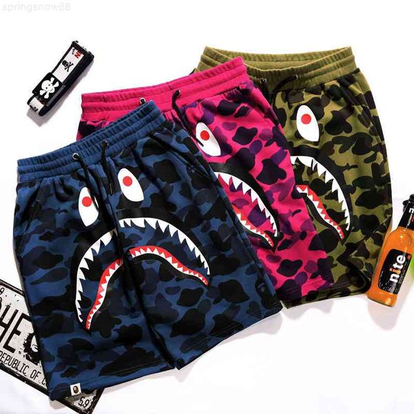shorts chao brand shark mouth camouflage pure cotton large straight youth lace up capris, White;black
shorts chao brand shark mouth camouflage pure cotton large straight youth lace up capris, White;black