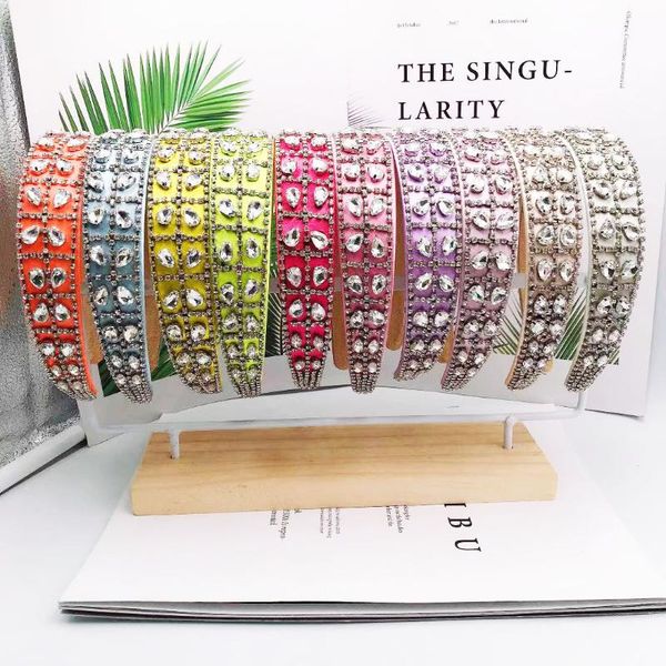 hair accessories orange yellow rosy rhinestone headband for women solid color crystal korean hairband band wholesale
hair accessories orange yellow rosy rhinestone headband for women solid color crystal korean hairband band wholesale