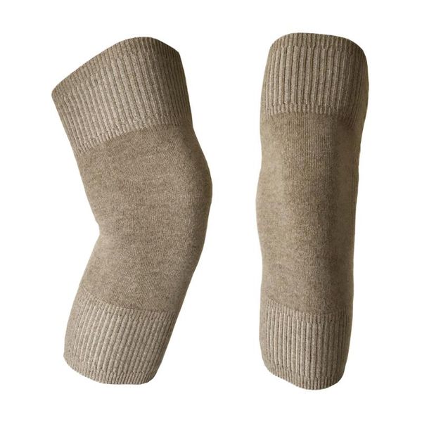 elbow & knee pads udoarts 100% cashmere support / (1 pair), Black;gray