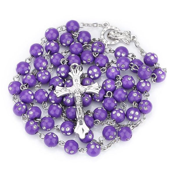 jesus cross necklace for women handmade religious prayer bead necklaces pendant long rosary chains fashion jewelry, Silver
jesus cross necklace for women handmade religious prayer bead necklaces pendant long rosary chains fashion jewelry, Silver