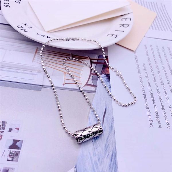 one hundred percent s925 sterling silver classic charm and fashionable bead chain necklace, valentine's day gift for couples chains
one hundred percent s925 sterling silver classic charm and fashionable bead chain necklace, valentine's day gift for couples chains