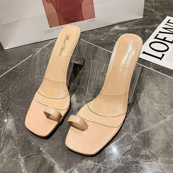 slippers clear heels women square toe sandals summer shoes woman transparent high pumps wedding jelly buty damskie, Black
slippers clear heels women square toe sandals summer shoes woman transparent high pumps wedding jelly buty damskie, Black