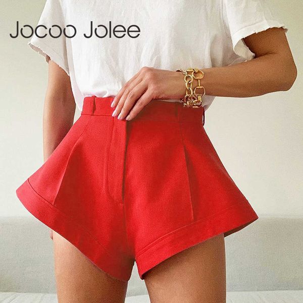 jocoo jolee women elegant solid flare shorts casual high waist wide leg female streetwear shorts summer shorts 210619, White;black
jocoo jolee women elegant solid flare shorts casual high waist wide leg female streetwear shorts summer shorts 210619, White;black