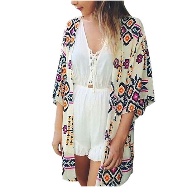women's swimwear women flower print chiffon beach kimono long cardigan blouse shawl outwear harajuku outerwear, White;black
women's swimwear women flower print chiffon beach kimono long cardigan blouse shawl outwear harajuku outerwear, White;black