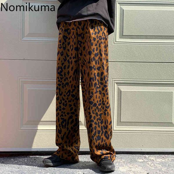 nomikuma leopard straight women sweatpants autumn winter long trousers causal stretch high waist pants pantalones 6d029 210427, Black;white
nomikuma leopard straight women sweatpants autumn winter long trousers causal stretch high waist pants pantalones 6d029 210427, Black;white