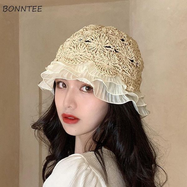 wide brim hats bucket women french style elegant 4 colors spring patchwork caps ladies sweet trendy all-match girls vintage female, Blue;gray
wide brim hats bucket women french style elegant 4 colors spring patchwork caps ladies sweet trendy all-match girls vintage female, Blue;gray