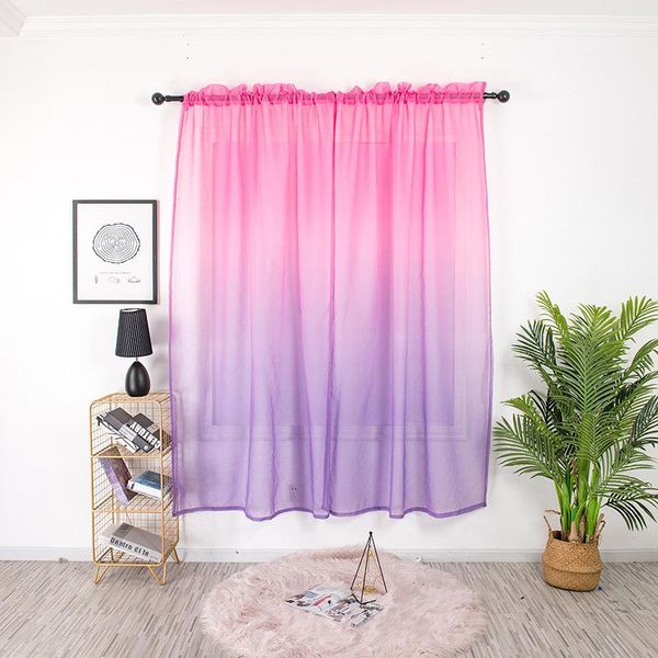 modern gradient color window tulle curtains for living room bedroom organza voile home decoration rainbow sheer curtain & drapes
modern gradient color window tulle curtains for living room bedroom organza voile home decoration rainbow sheer curtain & drapes