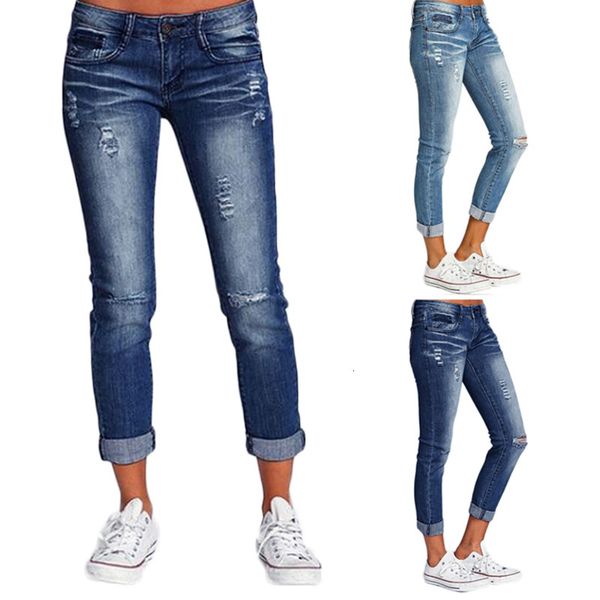jeans large size women's wear slim show hole wash water blue pencil pants leggings straight hair
jeans large size women's wear slim show hole wash water blue pencil pants leggings straight hair
