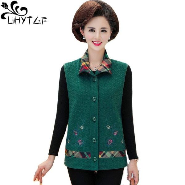 women's vests uhytgf women's vest fashion embroidered sleeveless thin spring autumn waistcoat jacket middle-aged mom short coat plu, Black;white
women's vests uhytgf women's vest fashion embroidered sleeveless thin spring autumn waistcoat jacket middle-aged mom short coat plu, Black;white