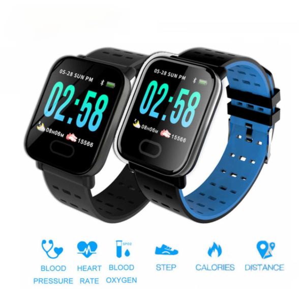 slimy a6 blood pressure smart watch color screen fitness activity tracker heart rate monitor sports smartwatch waterproof pk q8
slimy a6 blood pressure smart watch color screen fitness activity tracker heart rate monitor sports smartwatch waterproof pk q8