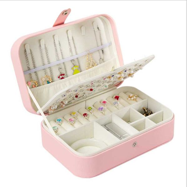 jewelry pouches, bags 2021 enlarged version pu leather simple box with necklace hook portable storage earrings, Pink;blue
jewelry pouches, bags 2021 enlarged version pu leather simple box with necklace hook portable storage earrings, Pink;blue