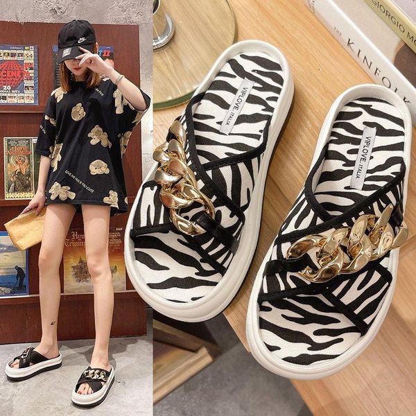slippers plaid leopard print thick bottom women double row button muffin sandals casual wear fashion, Black
slippers plaid leopard print thick bottom women double row button muffin sandals casual wear fashion, Black