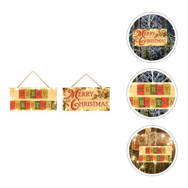 christmas decorations 2pcs holiday wood hanging signs ornaments decoration with light
christmas decorations 2pcs holiday wood hanging signs ornaments decoration with light