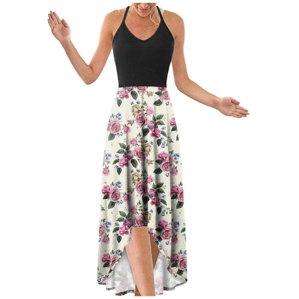 casual dresses floral printing women's halter backless maxi dress sleeveless beach bohemia long female vestido de mujer a9, Black;gray
casual dresses floral printing women's halter backless maxi dress sleeveless beach bohemia long female vestido de mujer a9, Black;gray