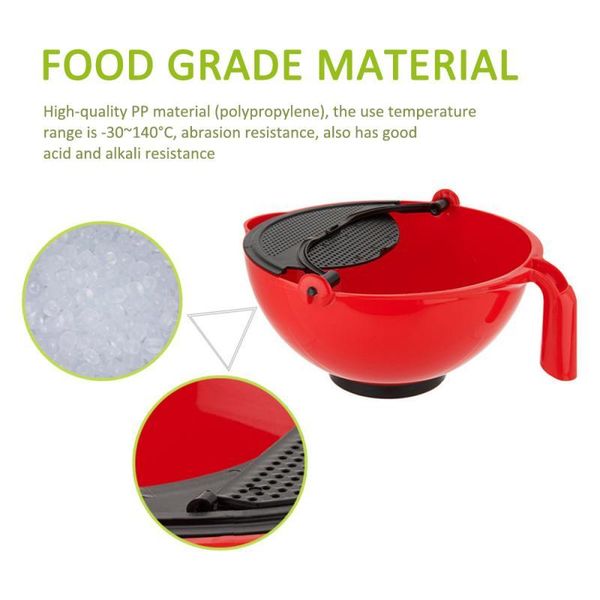 bowls 1pcs fruit and vegetable drainage basket multifunctional creative salad mixing bowl with spatula rotatable
bowls 1pcs fruit and vegetable drainage basket multifunctional creative salad mixing bowl with spatula rotatable