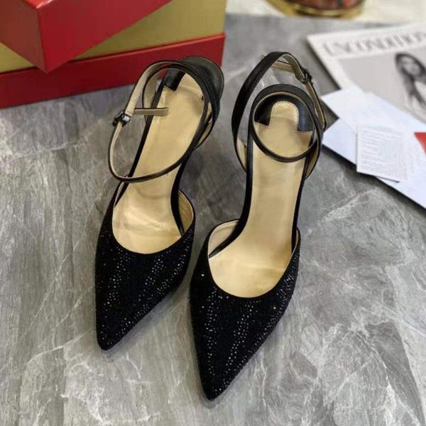 sandals black high heels fashion full diamond rhinestone shiny stiletto heel pointed toe summer ladies party skirt 34s
sandals black high heels fashion full diamond rhinestone shiny stiletto heel pointed toe summer ladies party skirt 34s